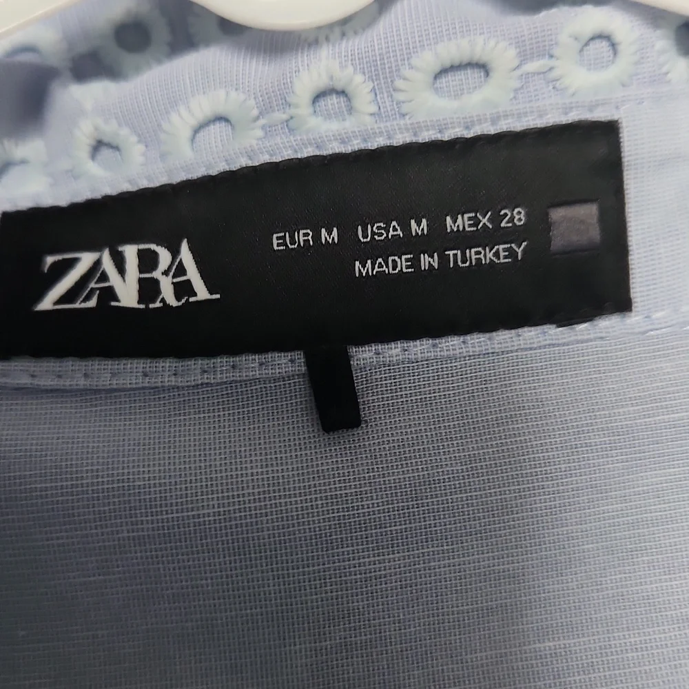 Zara chambray dress NWOT - Picture 2 of 4